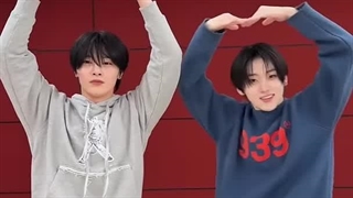 چالش تیک تاک آی ان استری کیدز با که هون کیک فلیپ . کپشن ❤️ stray kids