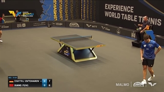 مسابقه تنیس روی میز 2025 Dimitrij Ovtcharov vs Xiang Peng