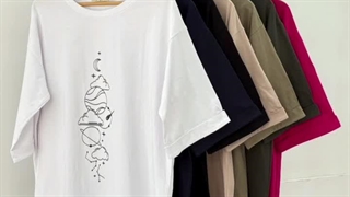 تیشرت لش آستین پاکتی ماه و ستاره - آستین کوتاه