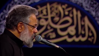 روضه، قائم‌مقام زینب کبری رقیه است، حرم امام رضا(ع) محمود کریمی