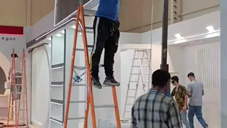 نمایشگاهی در نمایشگاه بین‌المللی صنعت ساختمان