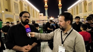 محسن مقصودی: قلم‌فروشی خیانت به آرمان‌های علوی — روز خبرنگار در حرم امام علی(ع)