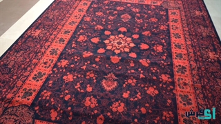 فرش کد 55001 طرح بلوچی 1200 شانه آکریلیک