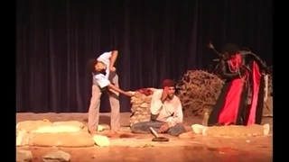 نمایش تئاتر گور و گورکن  ( علیرضا احدی )