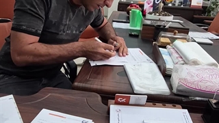 امضای قرارداد با مشتریان محترم - صنایع ماشین سازی کرمی