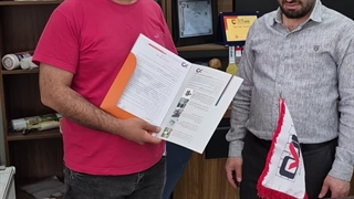 امضای قرارداد با مشتریان محترم - صنایع ماشین سازی کرمی