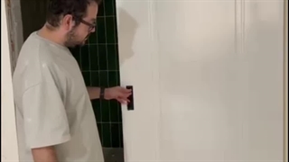 درب کشویی سفید براق