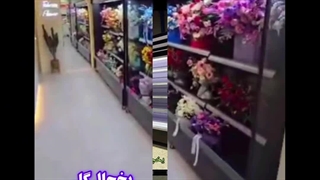 یخچال ایستاده پرده هوا  یخچال گل