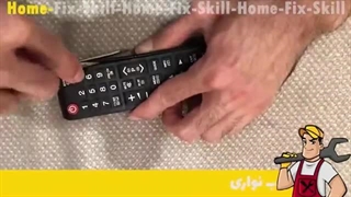 اموزش تعمیر سرویس کنترل تلویزیون