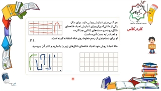 ریاضی دوم دبستان، فصل یک صفحه ۱۳ و ۱۴