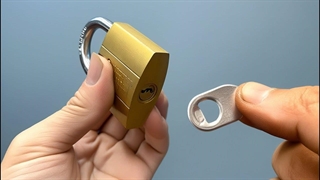 هر قفلی را بدون کلید در یک چشم به هم زدن باز کنید! نکات هوشمندانه برای خودتان انجام دهید