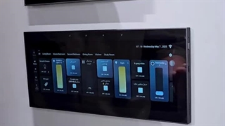 نصب و تست تاچ پنل هوشمند ۱۲ اینچی در خانه هوشمند