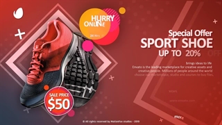 دانلود پروژه آماده افتر افکت تیزر تبلیغاتی آنلاین شاپ Online Shopping Promo