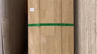 خرید سنگ تراورتن کرم موجدار یزد