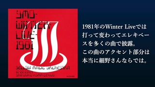 スーパーベーシスト 細野晴臣の神ベース演奏 Super Bassist Haruomi Hosono YMO Yellow Magic Orchestra