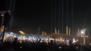 اجرای سرود «ای ایران» در تخت جمشید توسط ارمنستانی‌ها