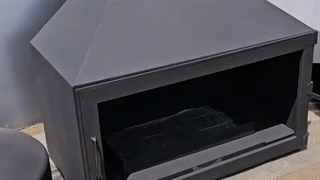 شومینه هرمی تی بی تی با ابعاد سفارشی، پرداخت دومرحله ای و گارانتی یکساله