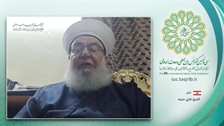 شیخ غازی حنینه رئیس تجمع علمای مسلمین لبنان