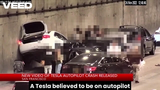 Tesla car crash