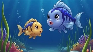 قصه یازدهم - ماهی کوچولو و راز بی‌نیازی