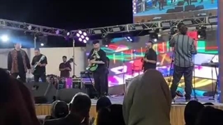 آخرین اجرای امید جهان در کنسرت بم