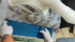 آموزش نحوه آتل گرفتن پا (متمم_زخم)