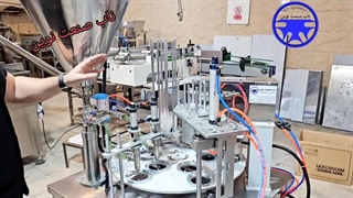 دستگاه پرکن سیل کن روتاری