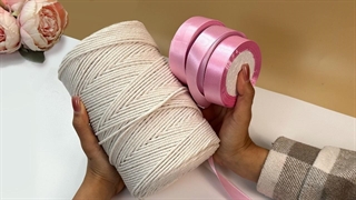 آویزهای دیوار - طناب را با روبان بپیچید و از نتیجه باورنکردنی شگفت زده خواهید شد!