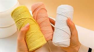 زیباترین سبد مکرومه!