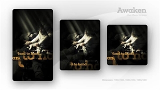 دانلود پروژه آماده استوری اینستاگرام افتر افکت Awaken Instagram