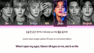 (AI COVER) - BTS 'SHEESH' (Color Coded Lyrics)