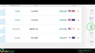 آموزش برداشت از بروکر لایت فایننس طریق تاپ چنج