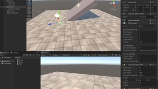 آموزش ساخت کاراکتر اول شخص در یونیتی