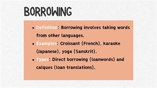 فصل پنجم زبان شناسی جورج یول Word Formation