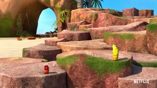 انیمیشن ماهی در آتش!  جزیره لارو