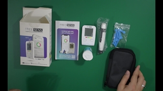 آنباکسینگ و بررسی دستگاه تست قندخون فری سنس FreeSense.