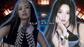 کاور بلک پینک آهنگ Sheesh از بیبی مانستر (هوش مصنوعی)(پیشنهادی حتما ببینید)