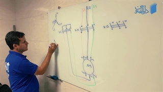 آموزش برق صنعتی : مدار فرمان موتور سه فاز - مجتمع فنی و حرفه ای دارالفنون