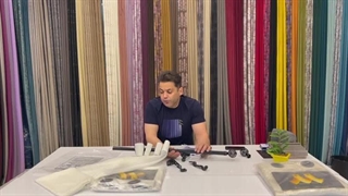 آشنایی با چوب پرده و لوازم پرده های آماده