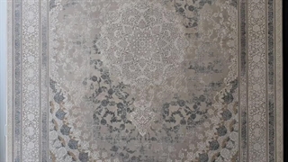 فرش 1200 شانه تراکم 3600 کرم طوسی کد E131019 فرش متحد آسیا - اقساط تا سال 1410