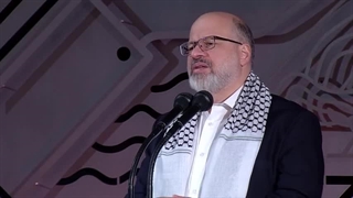 سخنان خالد قدومی نماینده حماس، حسینیه امام خمینی(ره) ایران همدل ۱۴۰۴/۷/۱۵