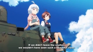 دانلود انیمیشن سریالی Touring After the Apocalypse 2025 گشت‌ و‌ گذار بعد از آخرالزمان