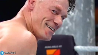 مسابقه جدید جان سینا VS ای جی استایلز با گزارش فارسی