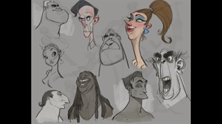 طراحی کاراکتر توسط آرون بلیز