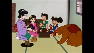 سفرهای مانگا میتی کومان ۱۹۸۱/۱۹۸۲-ماجرای ولیعهد کودک قلابی با سه خال شانه -قسمت ششم