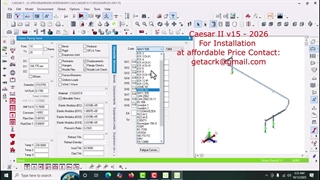 Affordable Caesar II v15 Installation & Support Services – Crack License (Price, Latest Features, Updates & other details)
