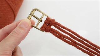 بافت کمربند مکرومه