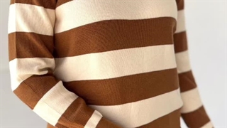 بافت راه راه - آستین کوتاه