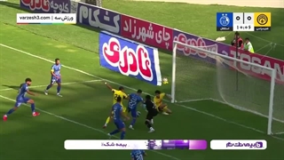 خلاصه ی بازی استقلال3-فجر سپاسی0
