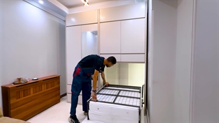 تختی که با فضا سازگار میشه، نه بالعکس | نمونه‌ای از پروژه تاشوسازان